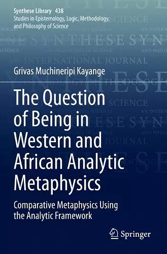 The Question of Being in Western and African Analytic Metaphysics cover