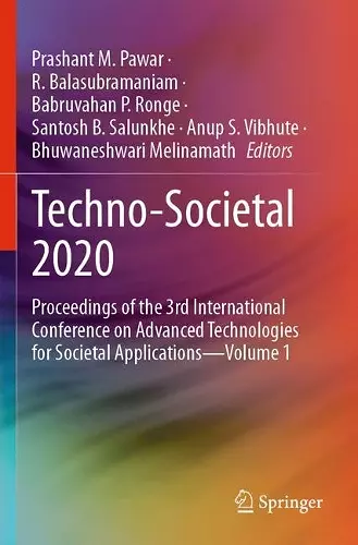 Techno-Societal 2020 cover