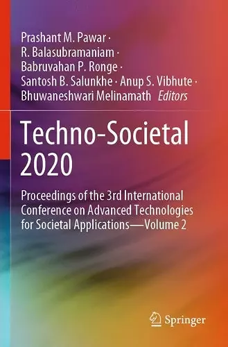 Techno-Societal 2020 cover