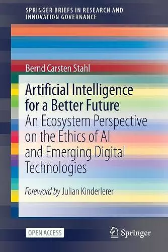 Artificial Intelligence for a Better Future cover