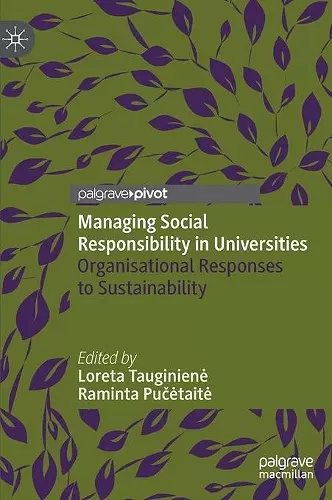 Managing Social Responsibility in Universities cover