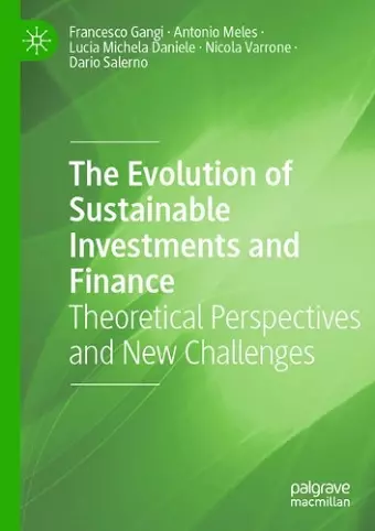 The Evolution of Sustainable Investments and Finance cover
