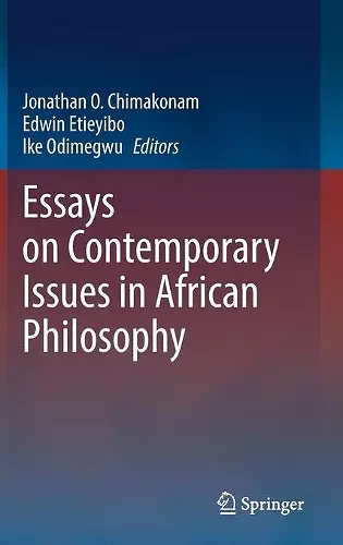 Essays on Contemporary Issues in African Philosophy cover