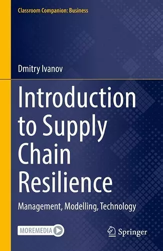 Introduction to Supply Chain Resilience cover