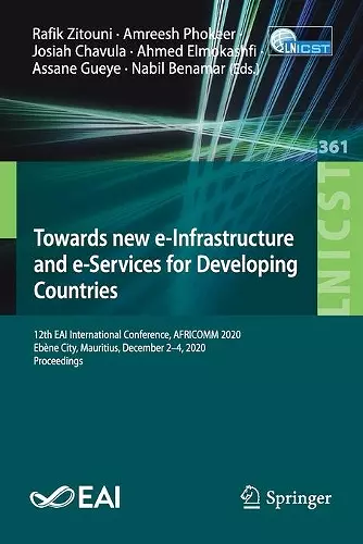 Towards new e-Infrastructure and e-Services for Developing Countries cover