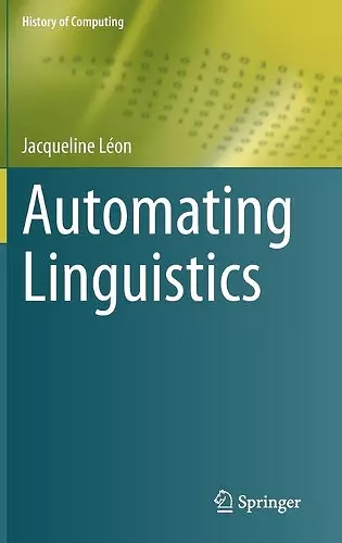 Automating Linguistics cover