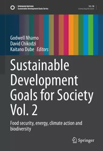 Sustainable Development Goals for Society Vol. 2 cover