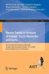 Recent Trends in Analysis of Images, Social Networks and Texts cover