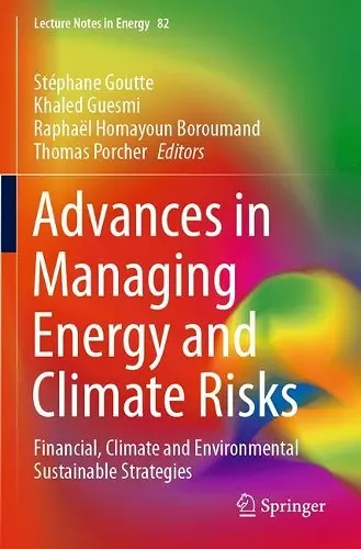 Advances in Managing Energy and Climate Risks cover