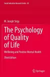 The Psychology of Quality of Life cover