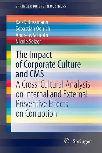 The Impact of Corporate Culture and CMS cover