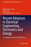 Recent Advances in Electrical Engineering, Electronics and Energy cover