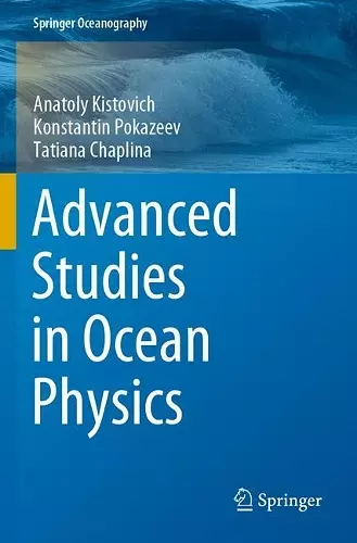 Advanced Studies in Ocean Physics cover