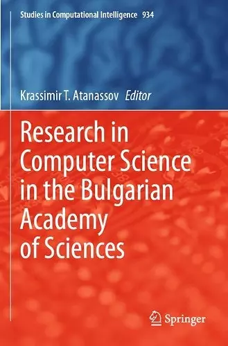 Research in Computer Science in the Bulgarian Academy of Sciences cover