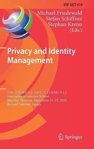 Privacy and Identity Management cover