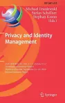 Privacy and Identity Management cover