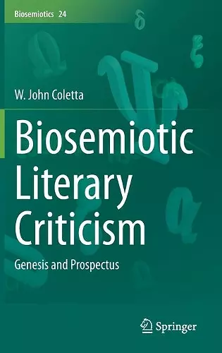 Biosemiotic Literary Criticism cover