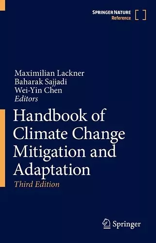 Handbook of Climate Change Mitigation and Adaptation cover