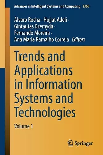 Trends and Applications in Information Systems and Technologies cover