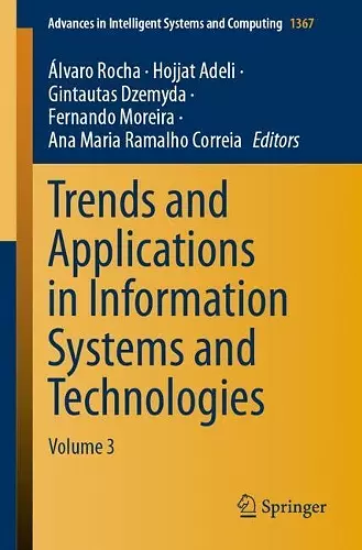 Trends and Applications in Information Systems and Technologies cover