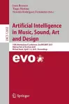 Artificial Intelligence in Music, Sound, Art and Design cover