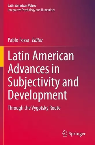 Latin American Advances in Subjectivity and Development cover