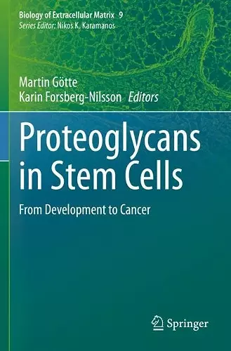 Proteoglycans in Stem Cells cover