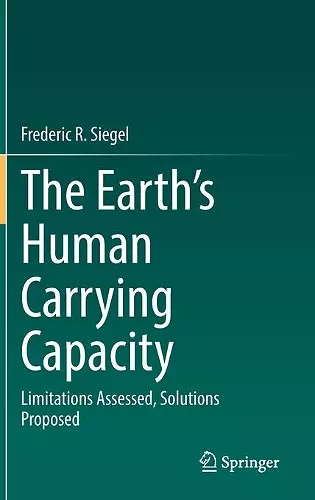 The Earth’s Human Carrying Capacity cover