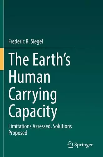The Earth’s Human Carrying Capacity cover