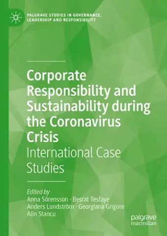 Corporate Responsibility and Sustainability during the Coronavirus Crisis cover