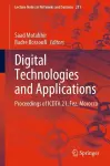 Digital Technologies and Applications cover