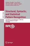 Structural, Syntactic, and Statistical Pattern Recognition cover