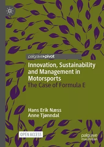 Innovation, Sustainability and Management in Motorsports cover