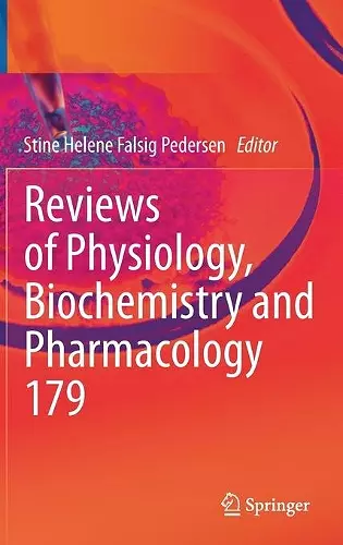 Reviews of Physiology, Biochemistry and Pharmacology cover