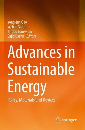 Advances in Sustainable Energy cover