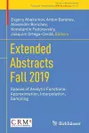 Extended Abstracts Fall 2019 cover