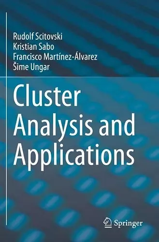 Cluster Analysis and Applications cover