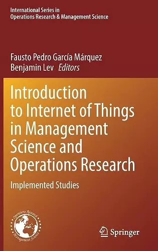 Introduction to Internet of Things in Management Science and Operations Research cover