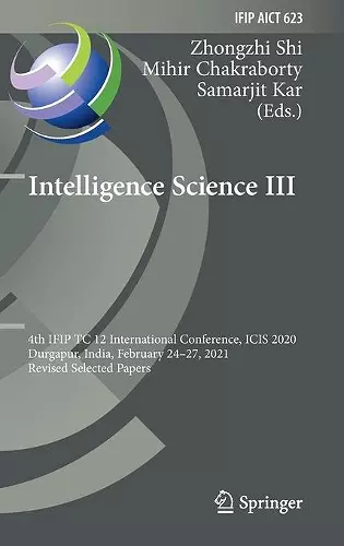 Intelligence Science III cover