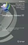 Intelligence Science III cover