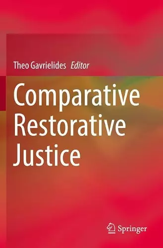 Comparative Restorative Justice cover