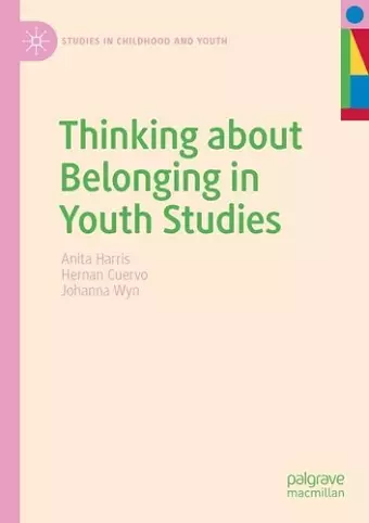 Thinking about Belonging in Youth Studies cover