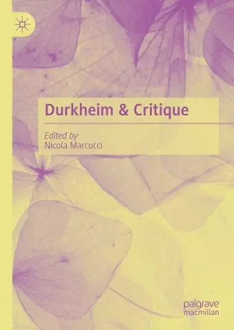 Durkheim & Critique cover