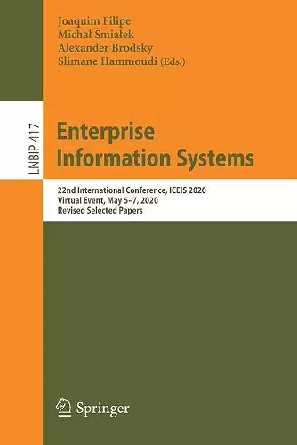 Enterprise Information Systems cover