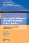 Computational Intelligence in Communications and Business Analytics cover