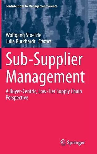 Sub-Supplier Management cover