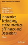 Innovative Technology at the Interface of Finance and Operations cover