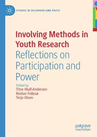 Involving Methods in Youth Research cover