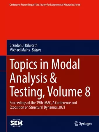 Topics in Modal Analysis & Testing, Volume 8 cover