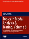 Topics in Modal Analysis & Testing, Volume 8 cover